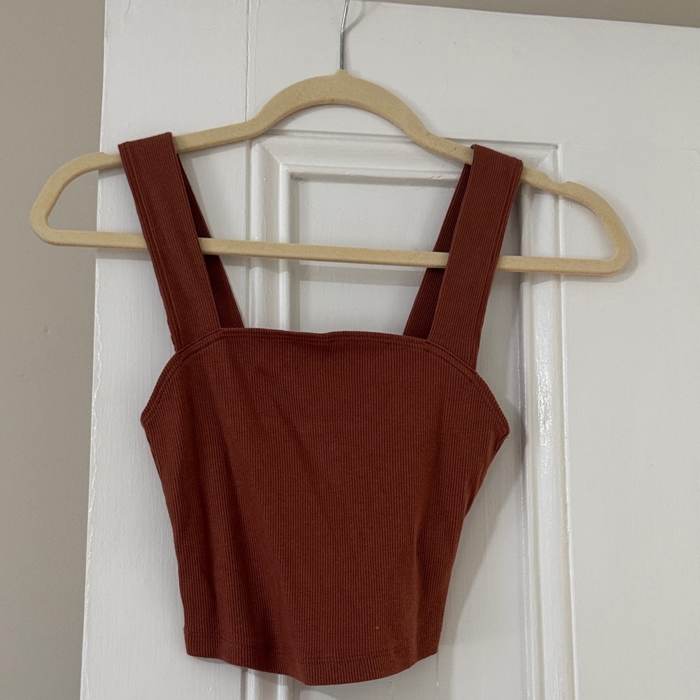 Abercrombie & Fitch Terracotta Women's Tank Top